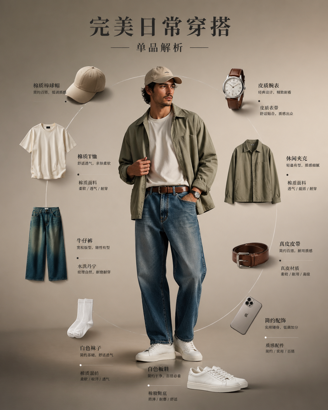A perfect everyday fit, broken down ...